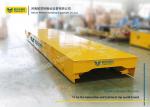 Steel Yellow Battery Transfer Cart Industry Transport Trailer Heat - Resistant