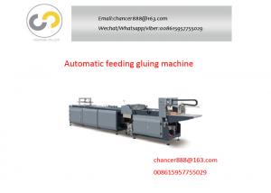 Wholesale Automatic hardcover feeding gluing machine book binding, hardcover folder machine from china suppliers
