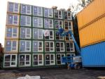 5 Layers Prefabricated Steel House / Prefab Steel House With French Windows