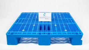 Wholesale 4-Way cheap Rackable plastic pallets with steel from china suppliers