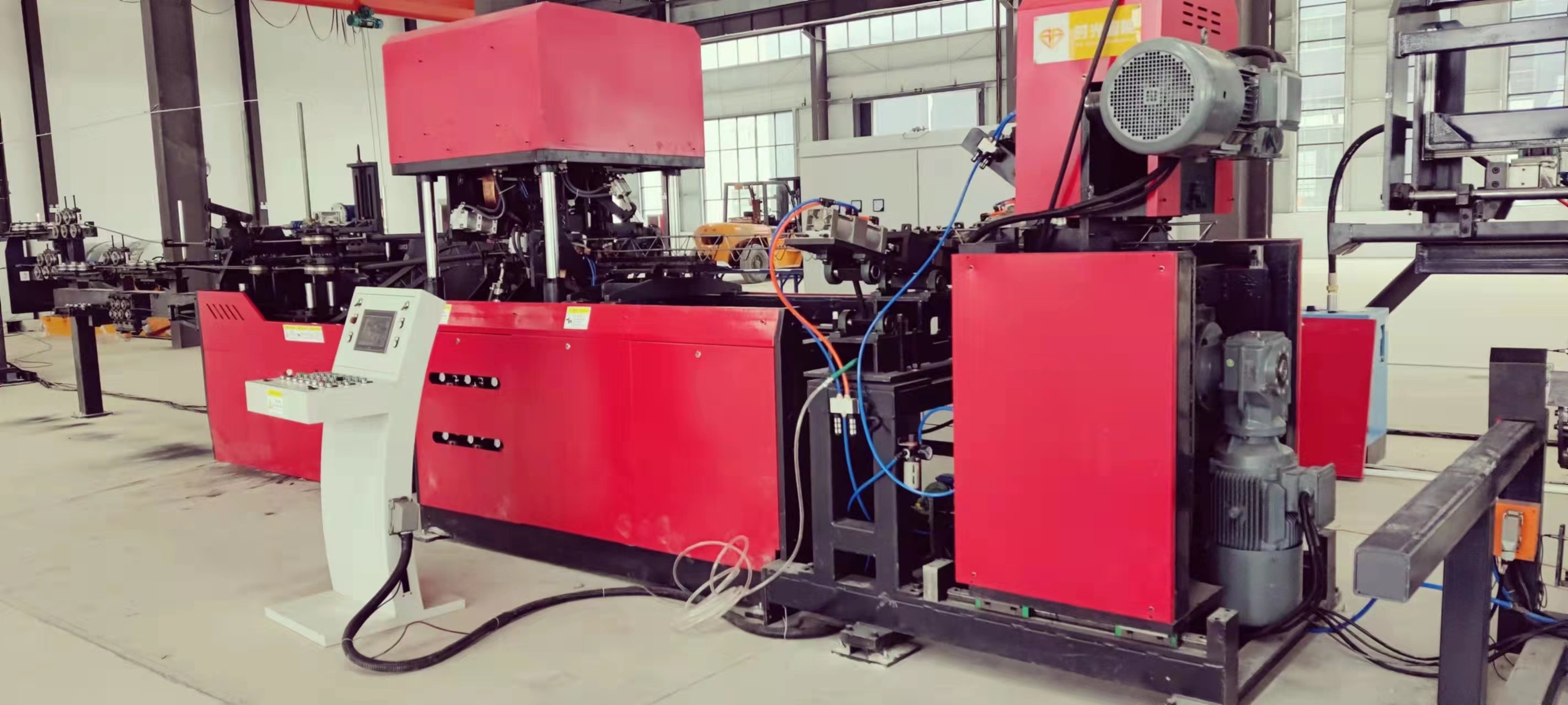 Steel Bar Mesh Welding Machine 6-12mm Diameter Touch Screen Control