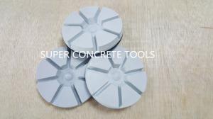Wholesale 7 Pie Abrasive Resin Pucks Quality  Concrete Floor Dry Diamond Polishing Pads from china suppliers