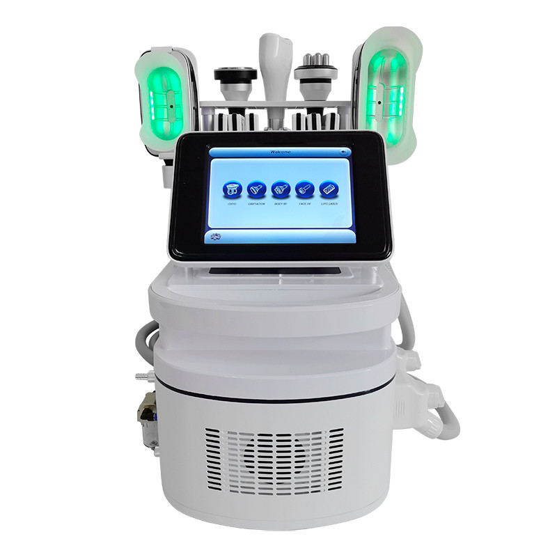 360 Cryo 40K Cavitation Body Sculpting With Double Chin Handle For Cellulite Removal