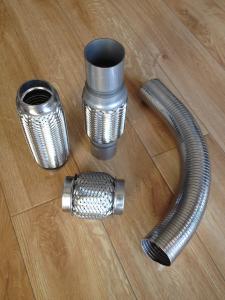 Wholesale OEM 89mm Interlock Flex Pipe Stainless Steel Flexible Exhaust Tubing from china suppliers