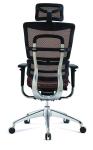 Center Tilting Executive Ergonomic Home Office Chairs Height Adjustable