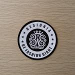 High frequency TPU Patches Badges Embossed Football Club Logo Screen Printing
