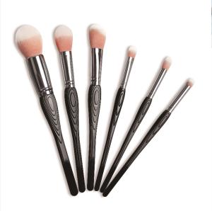 Wholesale Black Plastic Handle Cosmetic Vegan Makeup Brushes Durable Tools from china suppliers