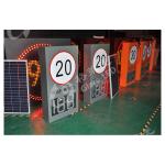 Radar Speed Display Highway Vehicle Portable Speed Signs Test IP65