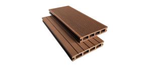 Wholesale Anti Slip 125mm X 23mm WPC Hollow Decking from china suppliers