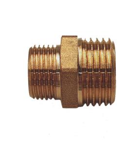 Wholesale Brass Color Reducing Male X Male Thread Pipe Fitting from china suppliers