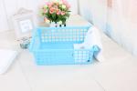 PP Bedroom Plastic Basket For Clothes Storage Food Laundry