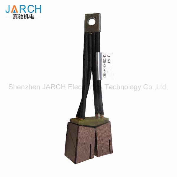 J164 Replacement Slip Ring Carbon Brush 25mm x 30mm x 40mm For DC Motor