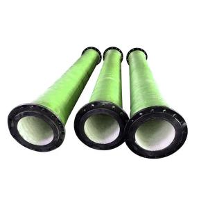Wholesale South Africa Mining Ceramic Lined Hose Black with Clamps Coupling from china suppliers
