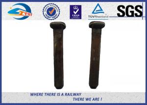 Wholesale Q235 / 35# Railroad Track Spikes Steel Ground Spikes Without Crack from china suppliers