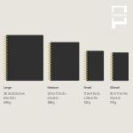 80GSM Ink Resistant Ivory Paper Planner FSC Certified Grey Softcover