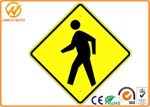 Wholesale Printed Reflective Street Traffic Warning Signs Weather Proof CE / ROHS / FCC from china suppliers
