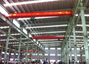 Wholesale Yello Blue Industrial Travelling Bridge Crane , 12 Ton / 15 Ton Overhead Beam Crane from china suppliers