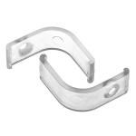 29.7*29.7mm Round LED Extrusion / Corner LED Strip Profile For Skyline Cabinet