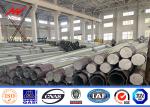Hot Dip Galvanized Power Distribution Pole Electric Steel Pole 35FT 40Ft