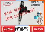 Diesel Common Rail Injector 23670-E0190 095000-6551 095000-6510 095000-6511