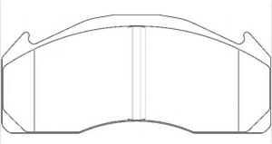 Wholesale WVA 29125/29222/29224 Disc Brake Pads for LUCAS,VOLVO B7R from china suppliers
