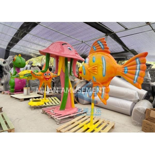 Ocean Theme Outdoor Playground Equipment Anti UV For Backyard