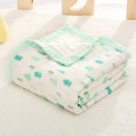 Premium Thick Muslin Baby Blankets Hypoallergenic 4 Layer Digital Printed For