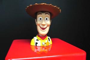 Wholesale Cowboy Character Plastic Candy Containers For Children OEM / ODM Available from china suppliers