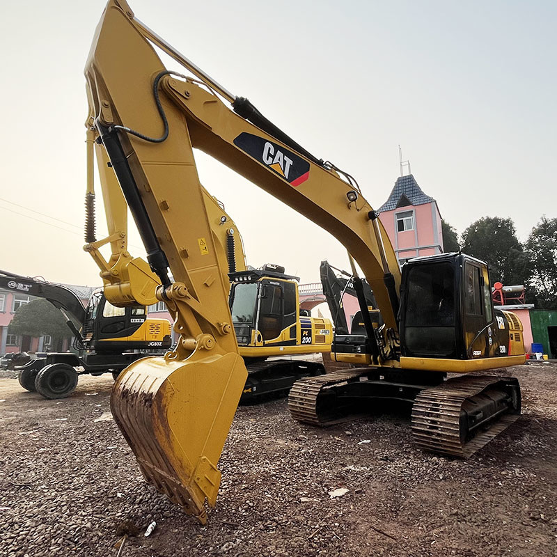 Used Caterpillar 320D Excavator 1m³ Bucket Capacity 20 Ton Weight Original Components