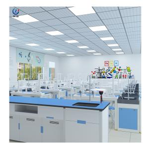 Wholesale Blue Lab Workstation Furniture Laboratory Working Table Alkali Resistant from china suppliers