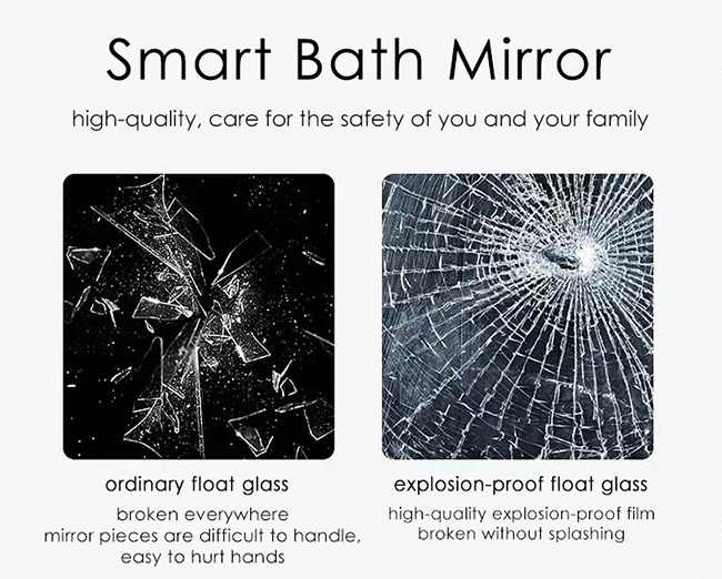 LED Full Length Bathroom Mirror 60x165cm IP44/IP66 Waterproof