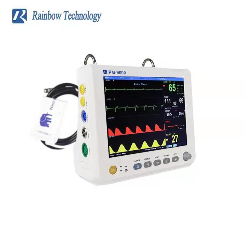 Multi Parameter Patient Monitor Wall Mounted / Ambulance Mounted 8 Inch