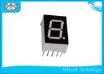 High Brightness 7 Segment Led Digital Display Red / Yellow 0.3 Inch For Outdoor