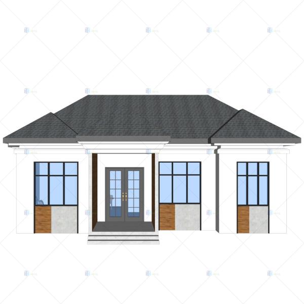 Luxury Villa - (QB09) 2019 New Price Prefab Homes Steel Structure Building