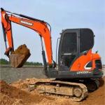 0.21m3 Doosan Dx60 Used Excavator Original Color 5700KG YANMAR Engine