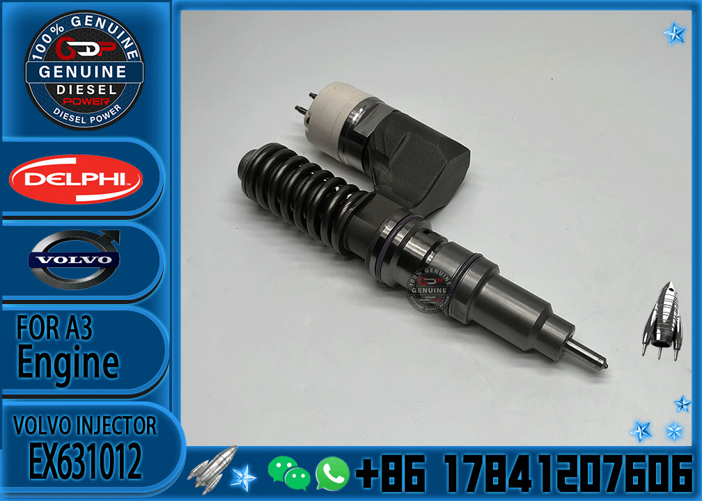 Diesel Fuel Injector nozzle RG33966 R517662 BEBE4B17102 EX631012 RG33967 33800-84100 BEBE4B15002 For VOL engine