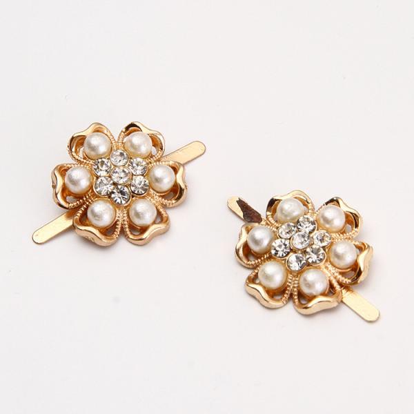Shoe buckle metal accessories ODM Shoe Decoration Accessories Removable Shoe