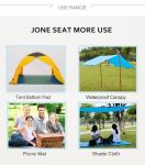3 Season 210T Ripstop Nylon 10Ft Camping Sun Shelter
