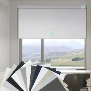 Wholesale Gardens Smart Sunscreen Roller Blind Fabric Blackout Remote Control Motorized Tubular Motor for Windows from china suppliers