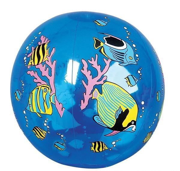 Quality Customized 16" Inflatable Tropical Fish Beach Ball for sale