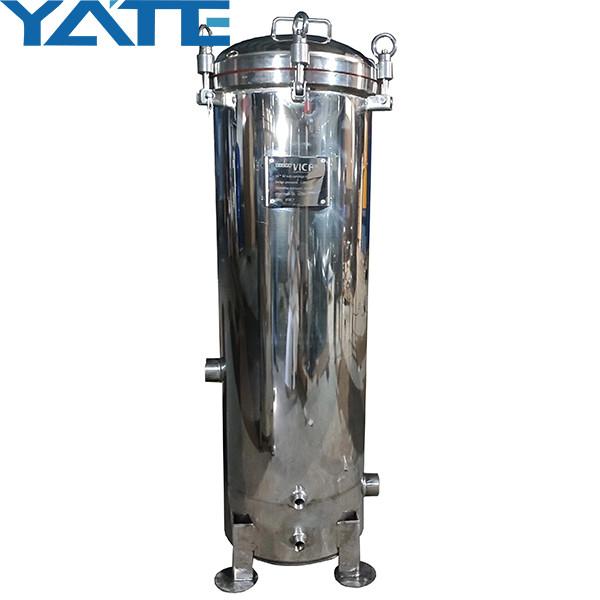 Multi Bag Cartridge Filter Housing Large Flow Rate Water Treatment Stainless