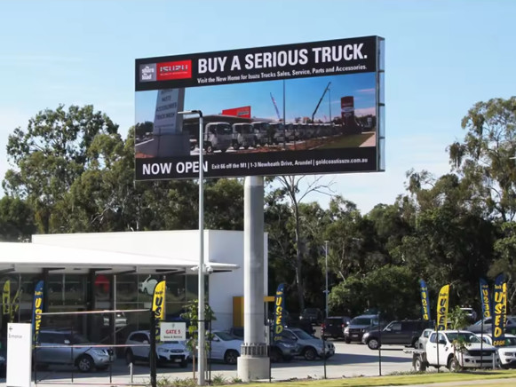 SMD2121 Outdoor Advertising Full Color LED Rental Screen 3 Years Warranty