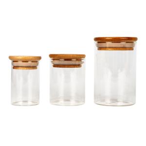 Wholesale Airtight Food Borosilicate Glass Storage Jars For Herbs Tea from china suppliers