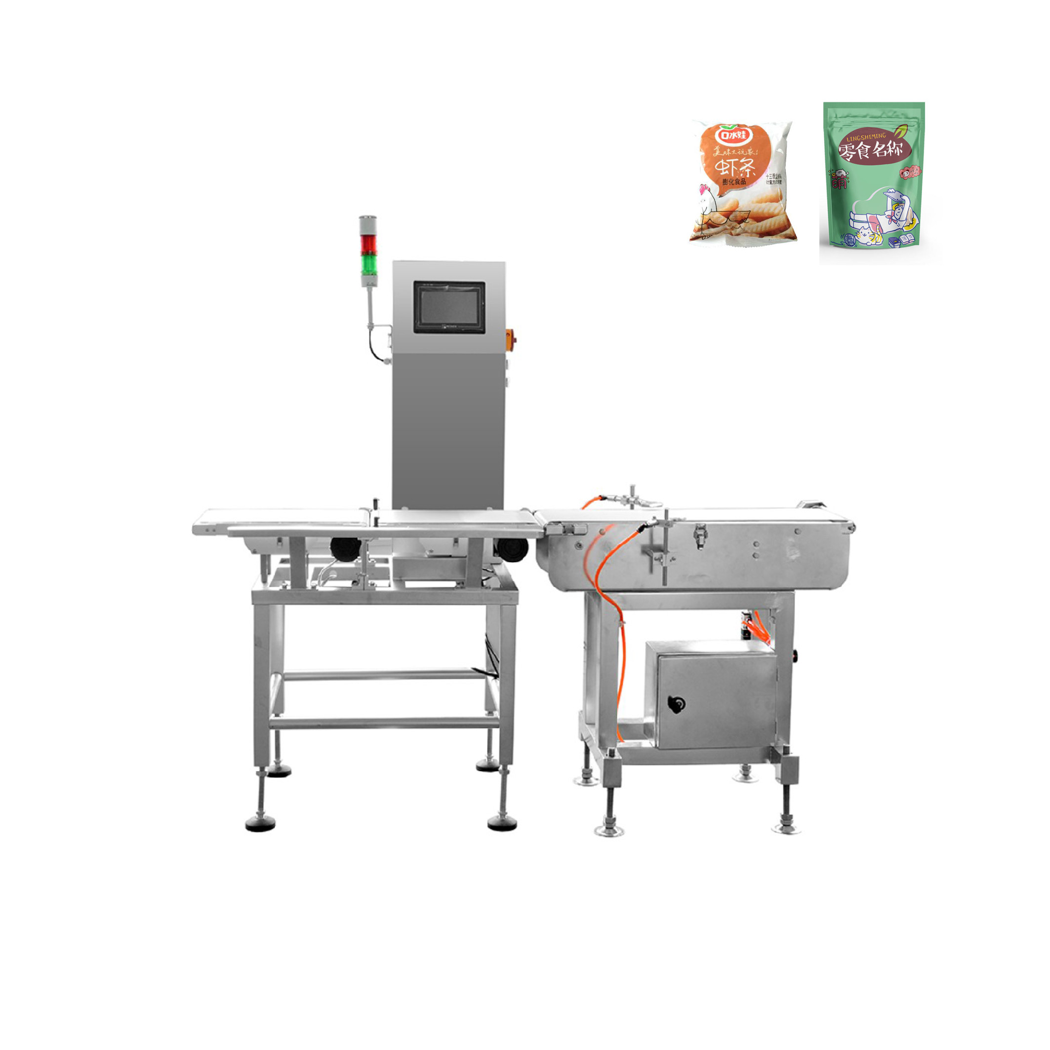 Automatic Measuring High Speed Checkweigher For Pouch Packaging Machine