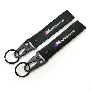 Wholesale BMW Motorrad Authority Lanyard - Tricolor Heritage Weave &amp; Precision Clip System - Teutonic Engineering Essential from china suppliers