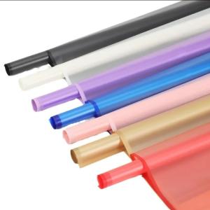 Wholesale 2024 Korean Plastic Waterproof Flower Bouquet Wrapping Paper Package Size 20X20X5 Cm from china suppliers