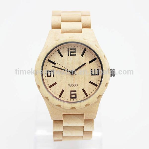 wood face watch 2016 , brand your watch in business style ,high quality we wood