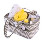 Water Resistant Polyester Baby Diaper Caddy Large Capacity For Shopping