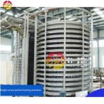 Food Plant Freezer Systems IQF Tunnel Freezer with 2000mm Belt Width and