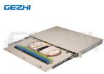 19inch 1U Slide Rail Rack Mount Full Cover Fiber Optic Patch Panel